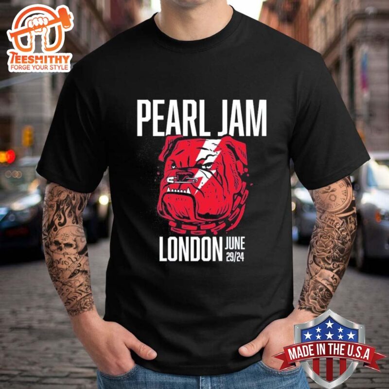 Pearl Jam Dark Matter World Tour Europe London UK June 29 2024 T Shirt