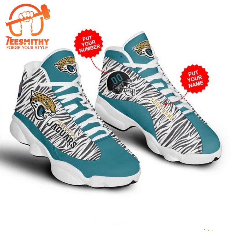 Personalized NFL Jacksonville Jaguars Custom Air Jordan 13 Shoes Sneaker