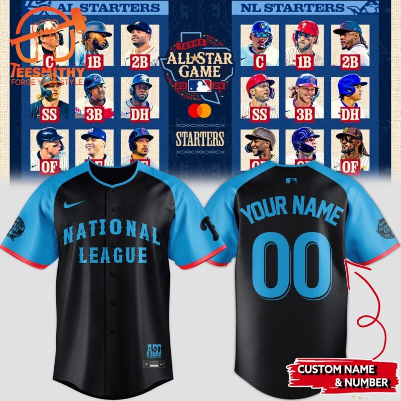 Philadelphia Phillies Baseball National League MLB All Star 2024 Jersey
