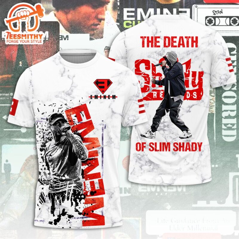 Rapper Eminem Slim Shady Custom T Shirt