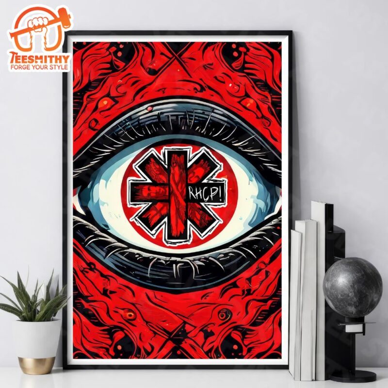 Red Hot Chili Peppers Tour 2024 Summer Poster Canvas