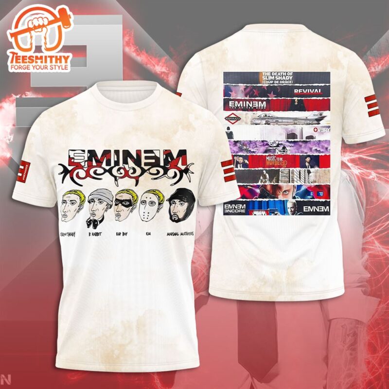 Slim Shady Eminem Why Be A King When You Can Be A God 3D T Shirt