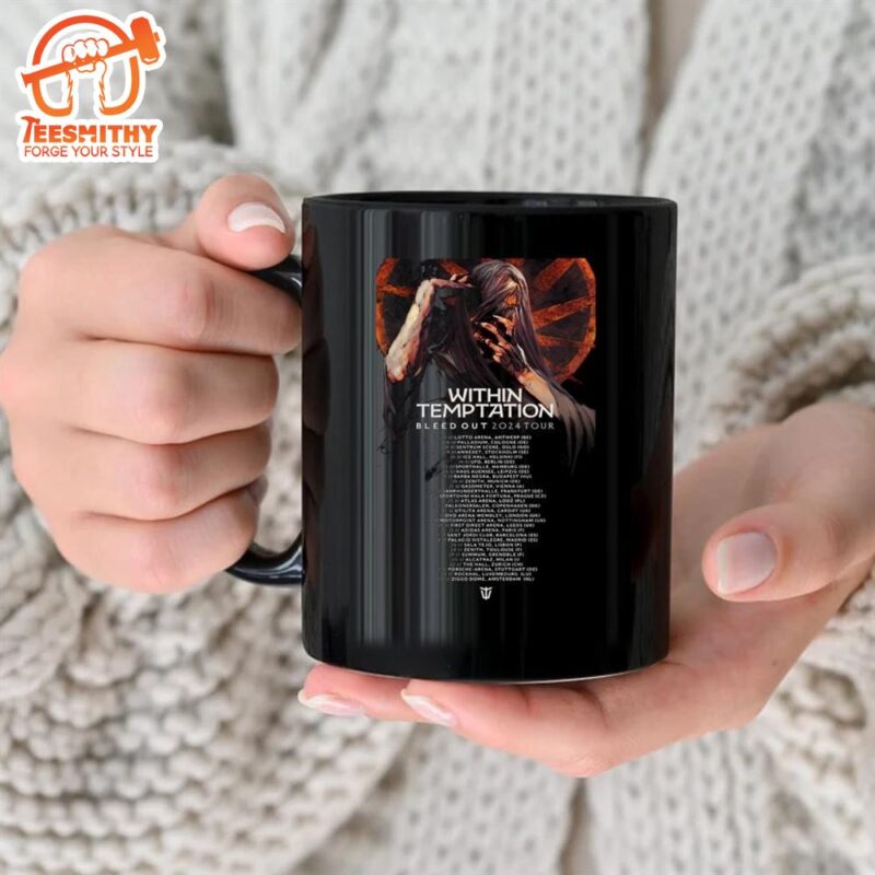 Within Temptation Concert Bleed Out Tour 2024 Mug