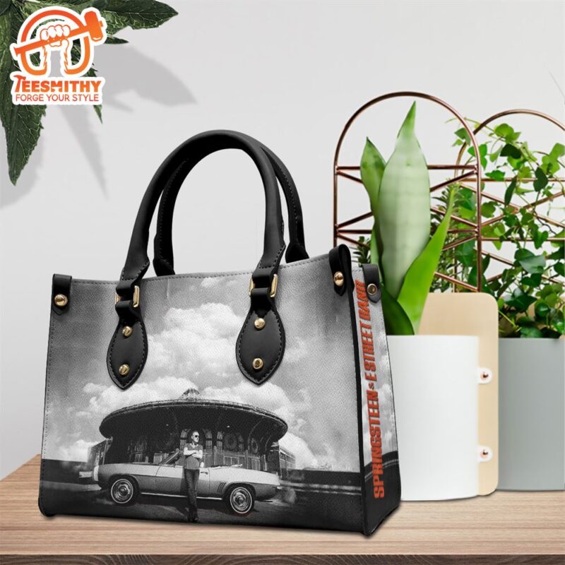 Bruce Springsteen The E Street Band Tour Leather HandBag