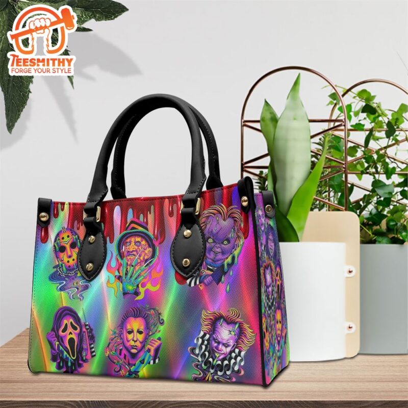 Halloween Horror Movies Fan Gift Horror Movies Leather HandBag