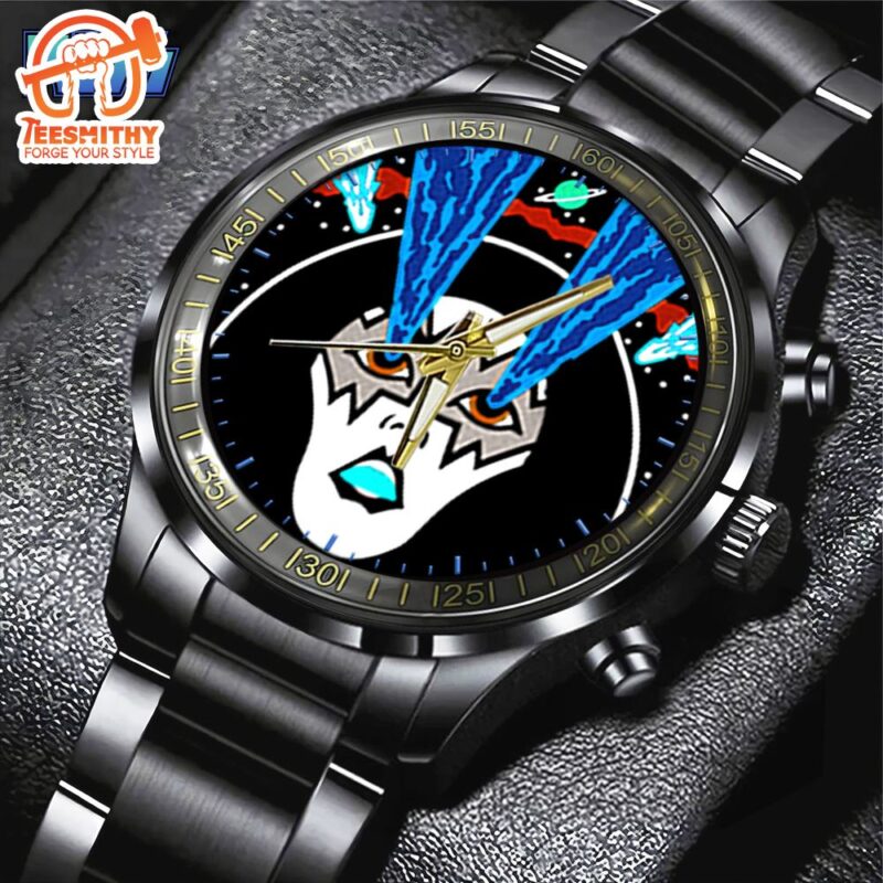 Kiss Kiss Tonight Black Stainless Steel Watch
