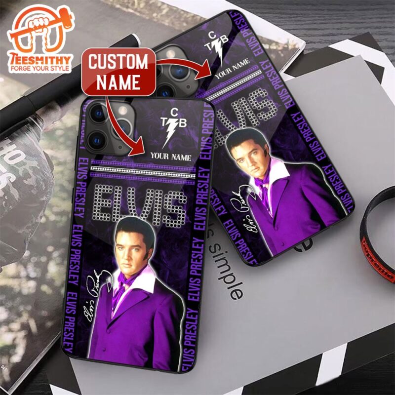Personalized 3d Elvis Presley The King Of Rockn Roll Trending Phone Case