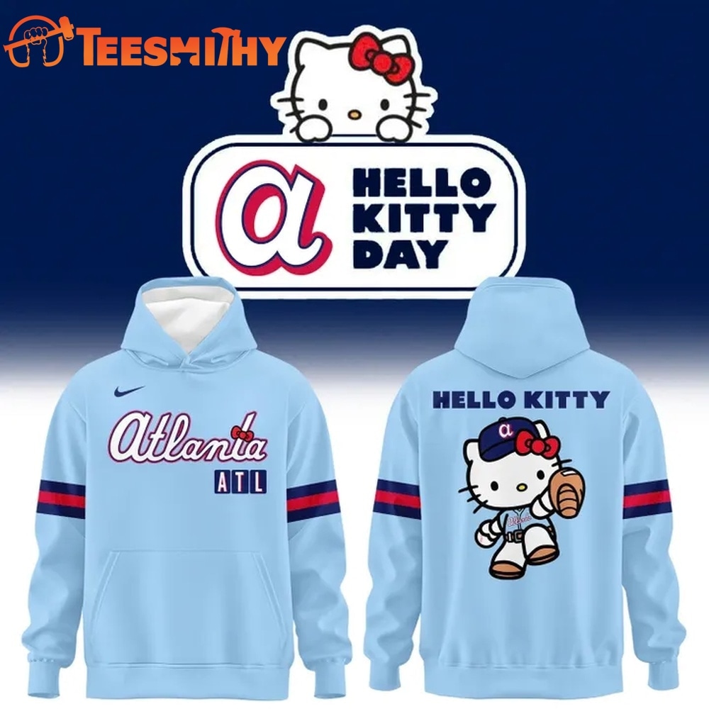2026 Atlanta Braves x Hello Kitty City Connect Hoodie