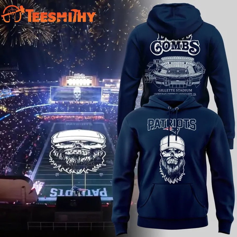 2026 Exclusives Luke Combs x New England Patriots Hoodie