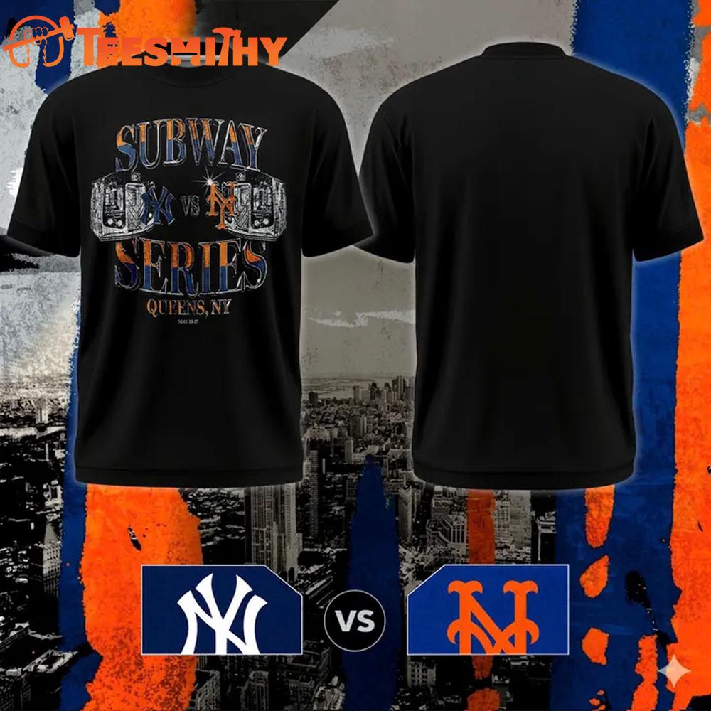 2026 Subway Series Queens New York Mets T-Shirt