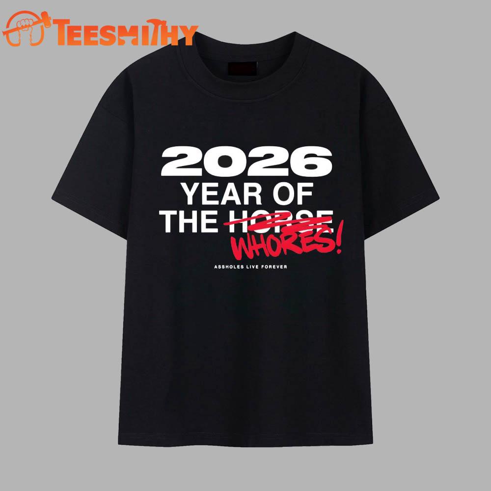 2026 Year of the whores Vintage T Shirt