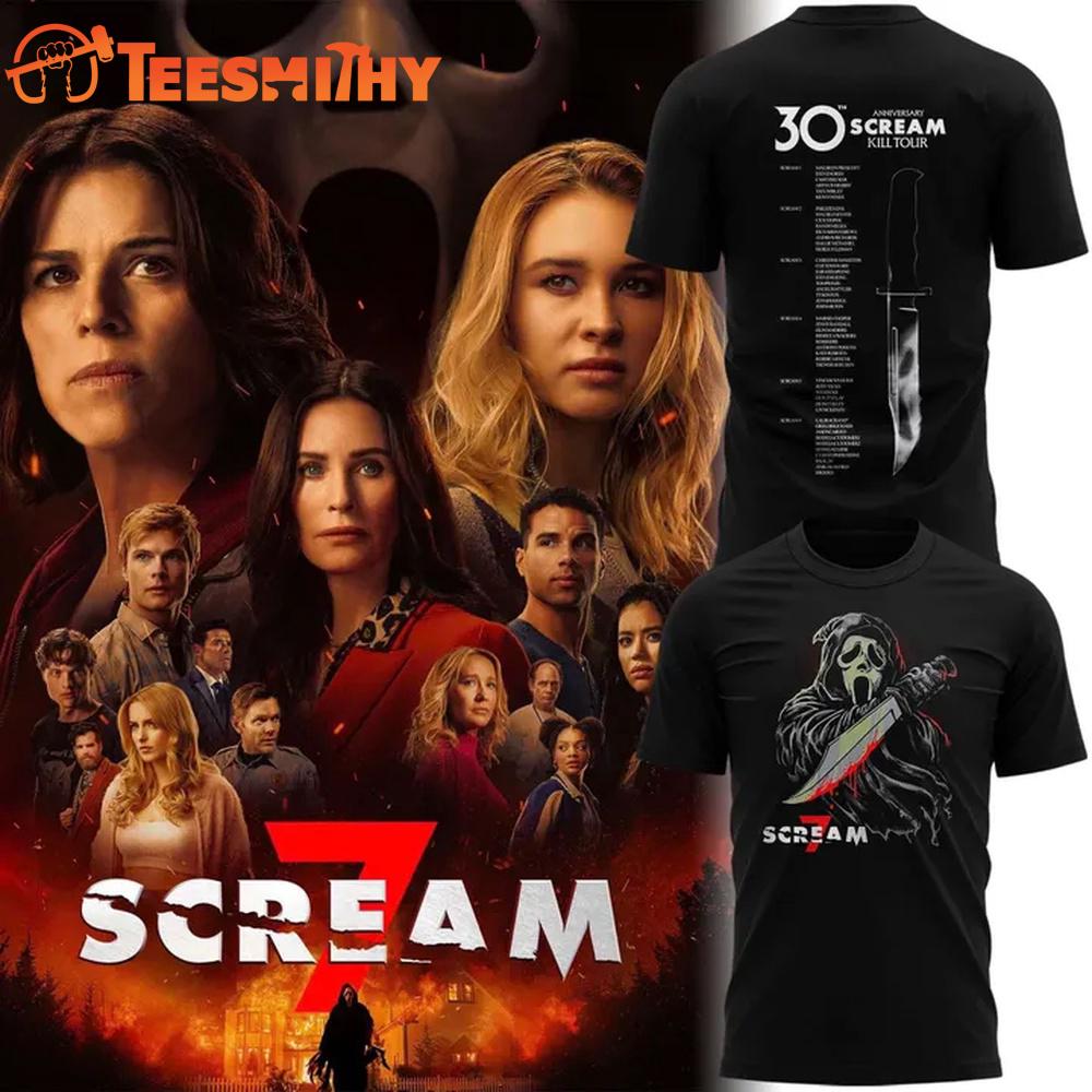 30 ANNIVERSARY SCREAM KILL TOUR T Shirt