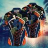 MLB Detroit Tigers Hawaiian Shirt Flower Swing Into Sunset For Fans