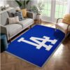 MLB Los Angeles Dodgers Rug Bedroom Rug Home Decor Floor Decor