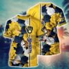 MLB Milwaukee Brewers 3D T-Shirt Tropical Tranquility Bloom For Fans Sports