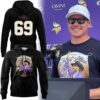 Minnesota Vikings Jared Allen Class of 2025 Unisex 3D Shirt