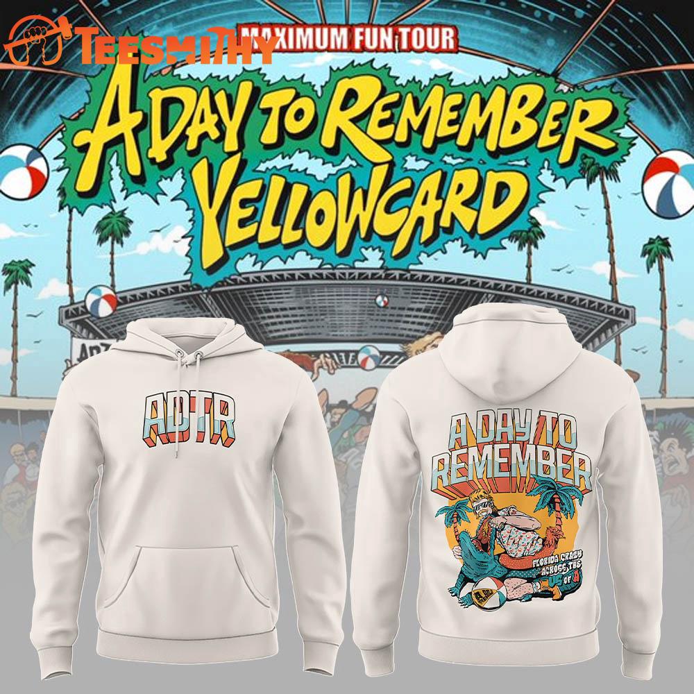 A Day To Remember Maximum Fun Tour 2025 Hoodie