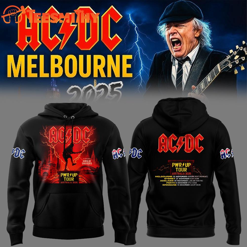 ACDC 2025 PWR Up Tour Australia Concert Hoodie
