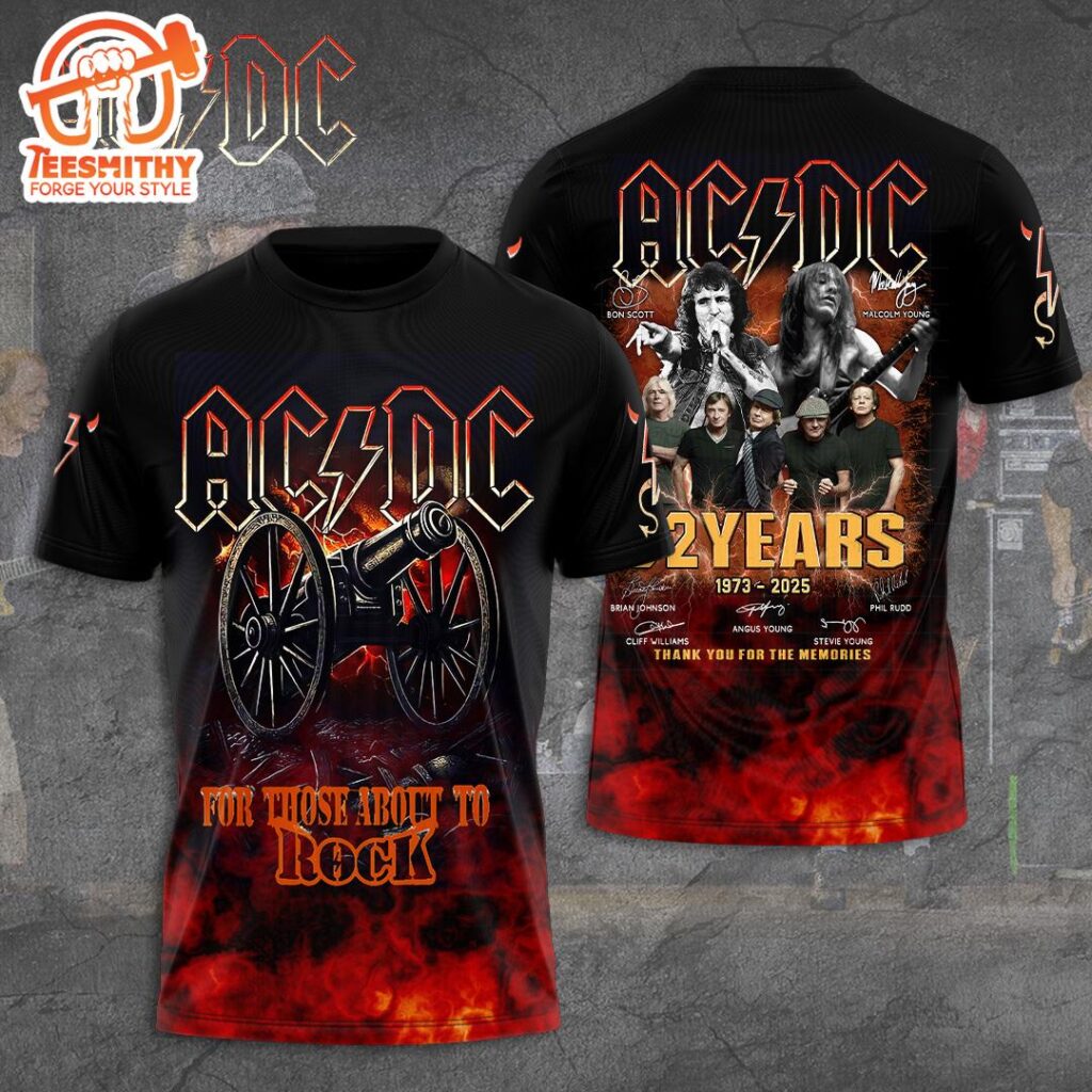 ACDC 3D Apparel Summer 2025 Shirt - Teesmithy