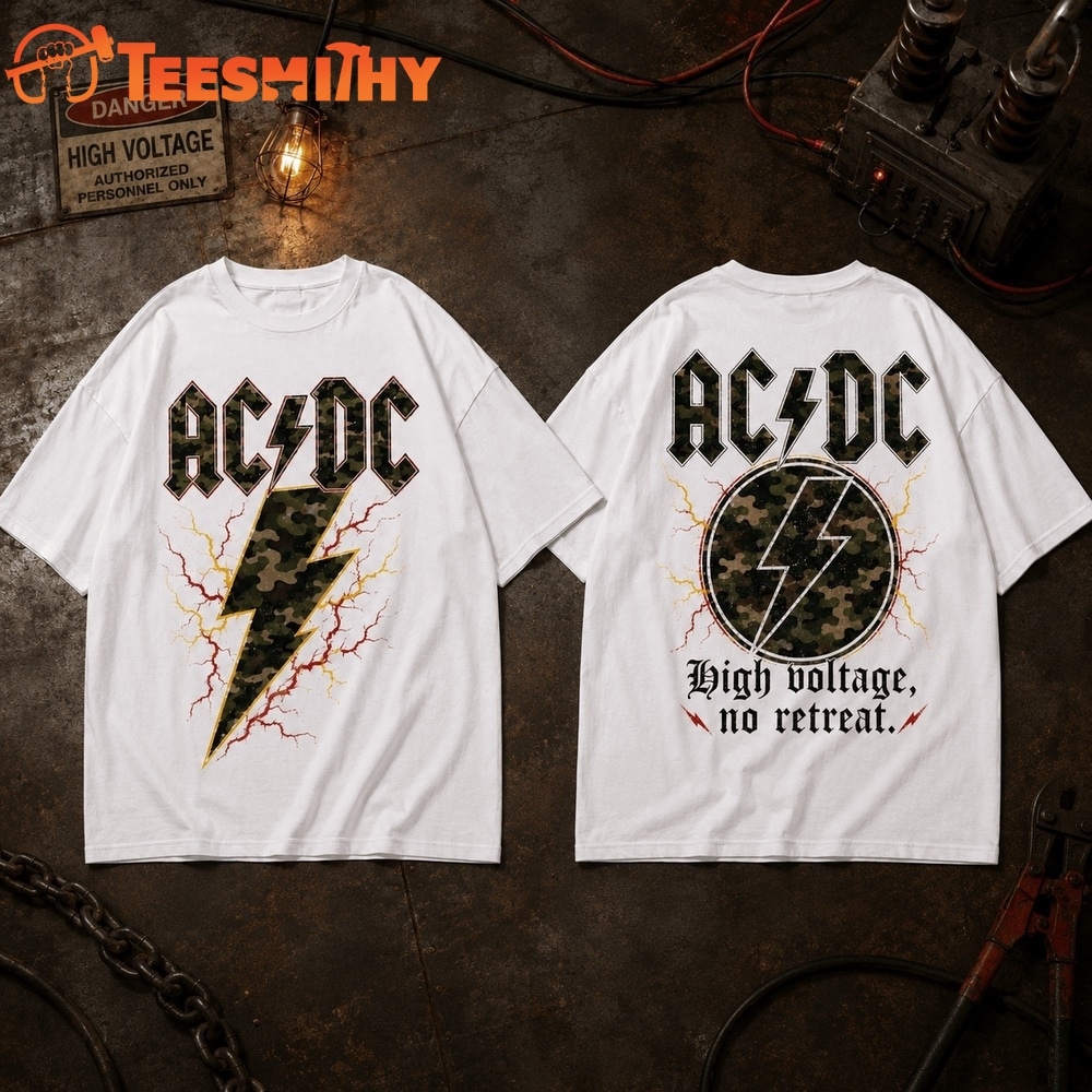 ACDC Camo High Voltage Rock 3D Shirt 1 ACDC Camo High Voltage Rock 3D Shirt