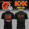 ACDC Cleveland Football PWR Up Tour Cleveland 2025 T Shirt