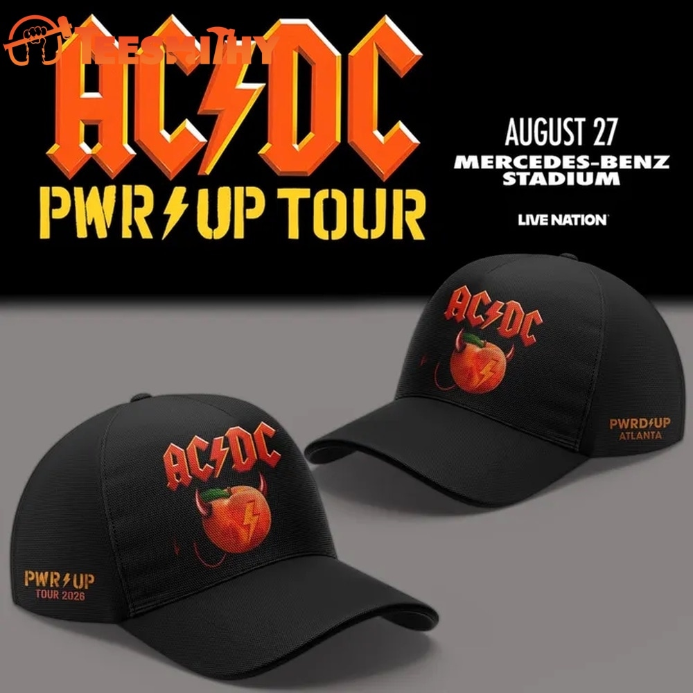 ACDC Exclusive Atlanta Event Shirt Power Up Tour 2026 Cap
