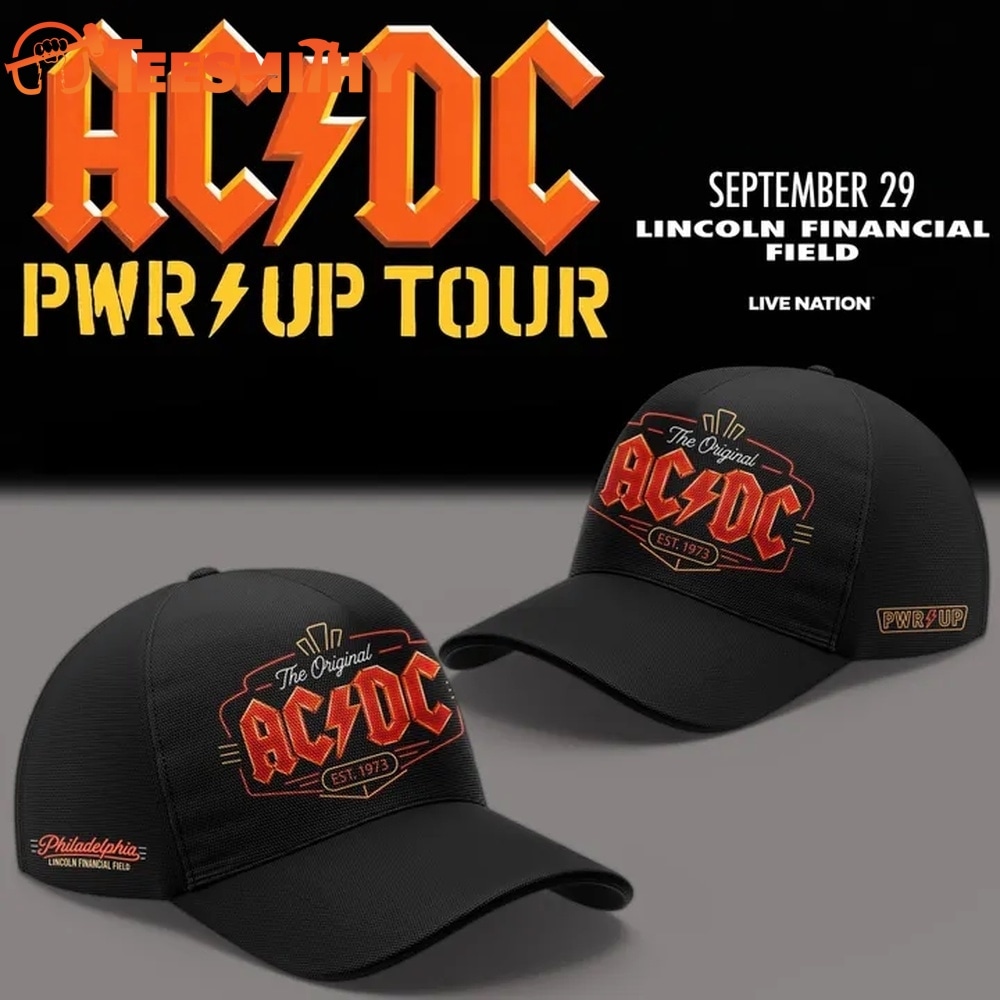 ACDC Exclusive Philadelphia Event Cap, POWER UP TOUR 2026 Classic Cap