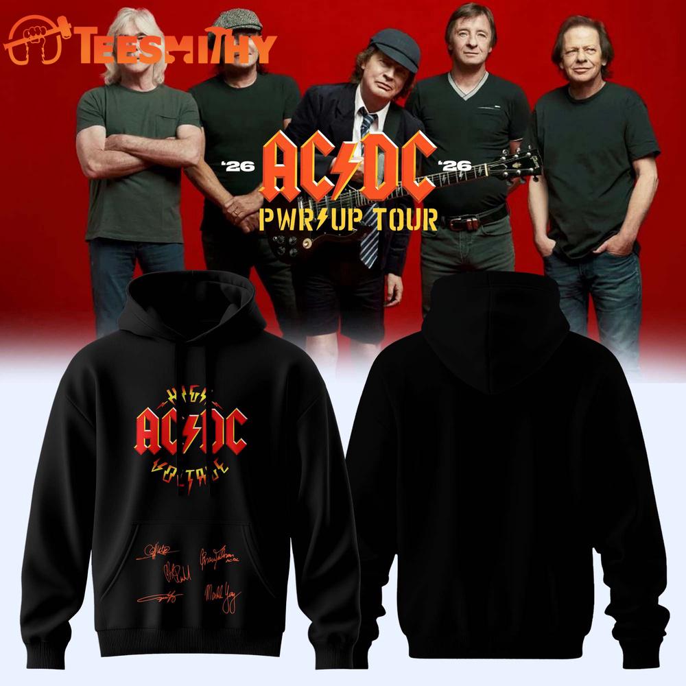 ACDC Power Up Tour 2026 Limited Edition Signature Hoodie