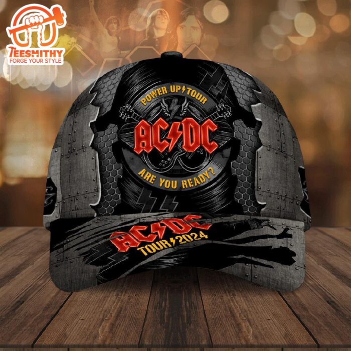 ACDC Rock Band Merchandise, ACDC Tour 2024, ACDC Classic Cap - Teesmithy