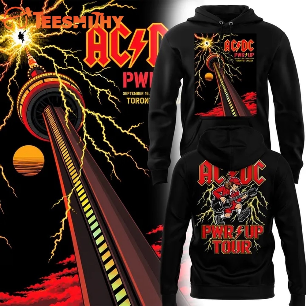 ACDC Rogers Stadium Toronto 2026 PWR UP Tour Exclusive Hoodie