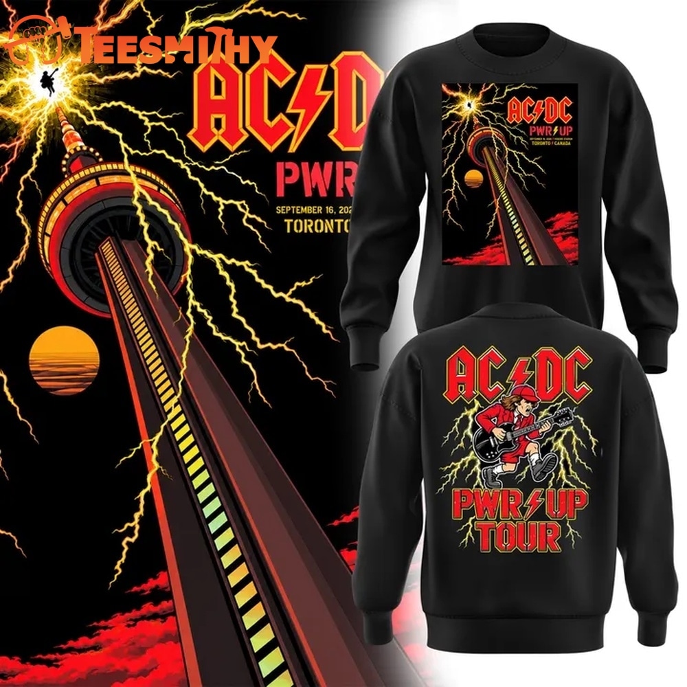 ACDC Rogers Stadium Toronto 2026 PWR UP Tour Exclusive Sweatshirt