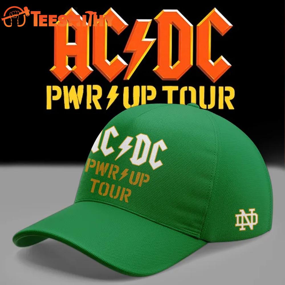 ACDC x Notre Dame Football Power Up Tour 2026 Exclusive Classic Cap
