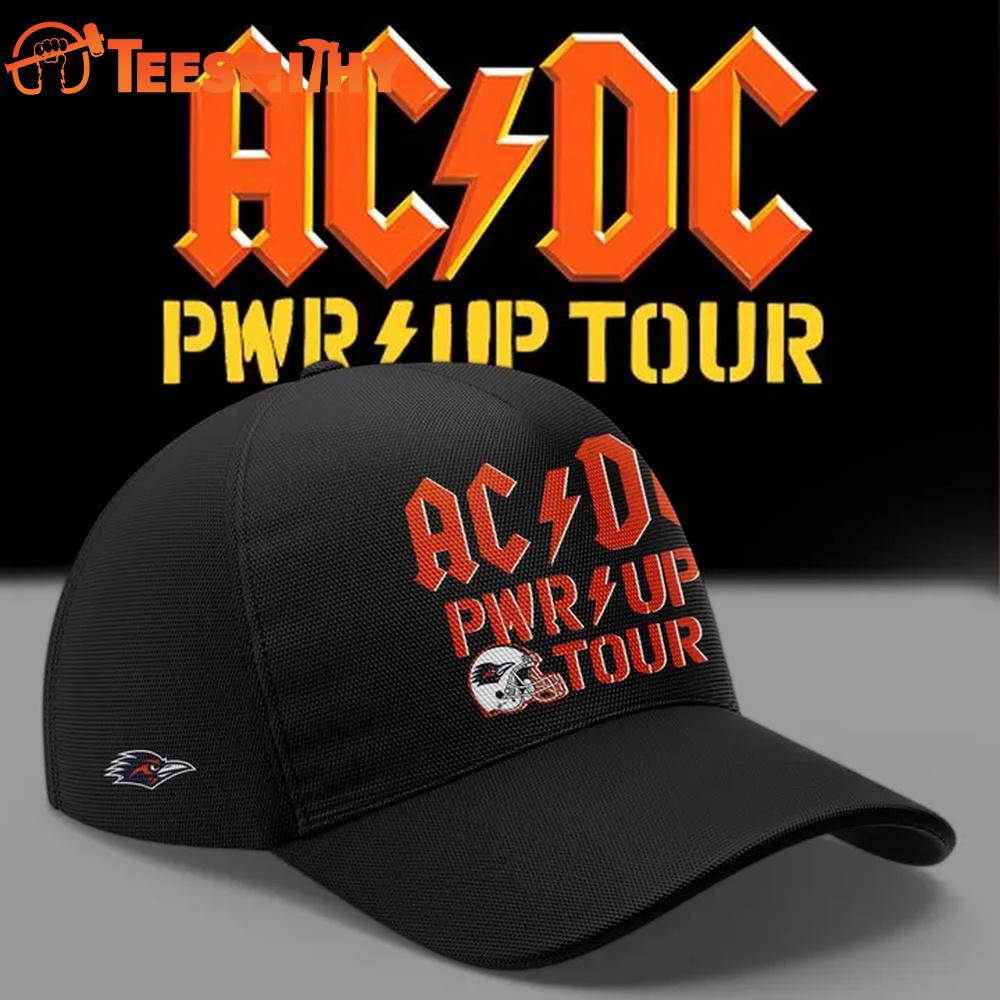 ACDC x UTSA Roadrunners Football Power Up Tour 2026 Black Cap