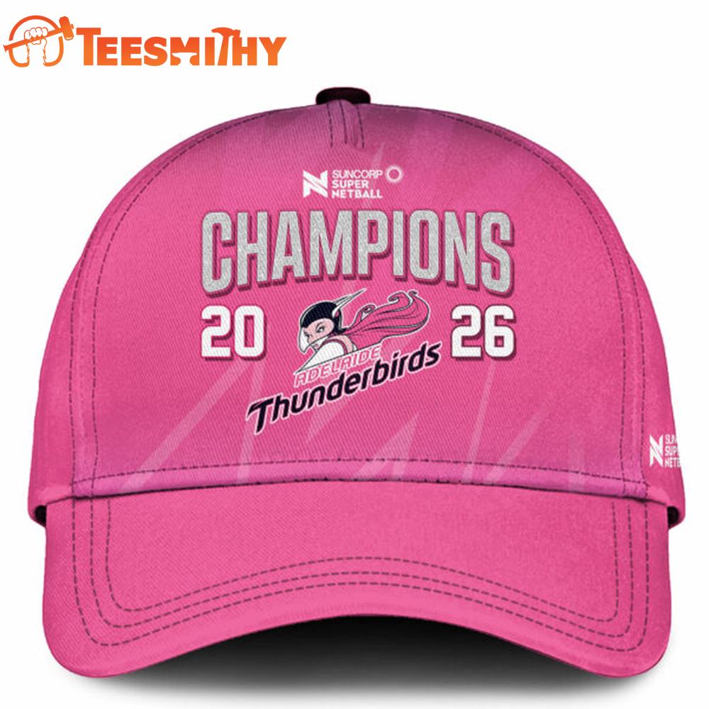 Adelaide Thunderbirds 2026 Champions Women’s Edition Classic Cap