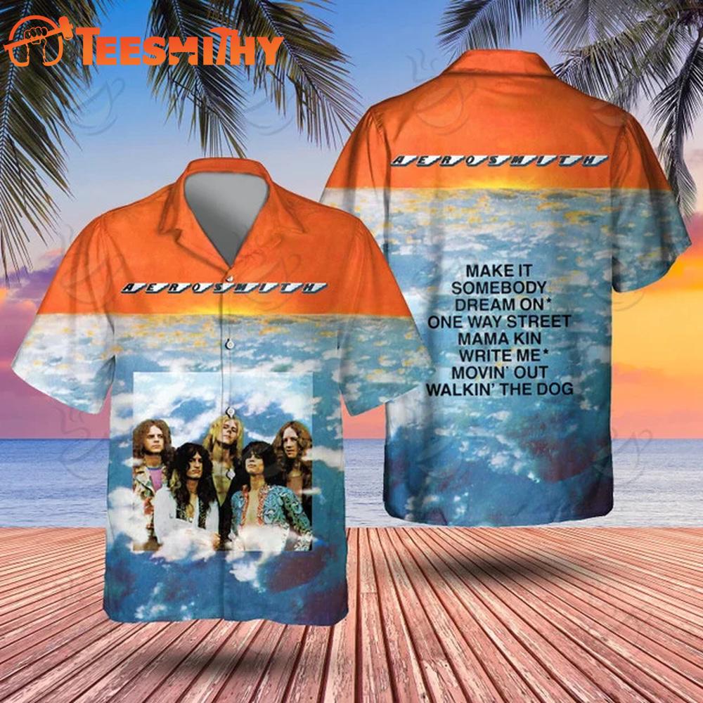 Aerosmith 1973 Hawaiian Shirt