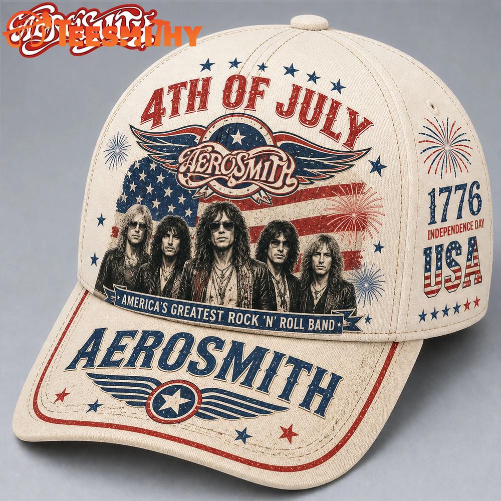 Aerosmith 4th of July American Legend Baseball Cap