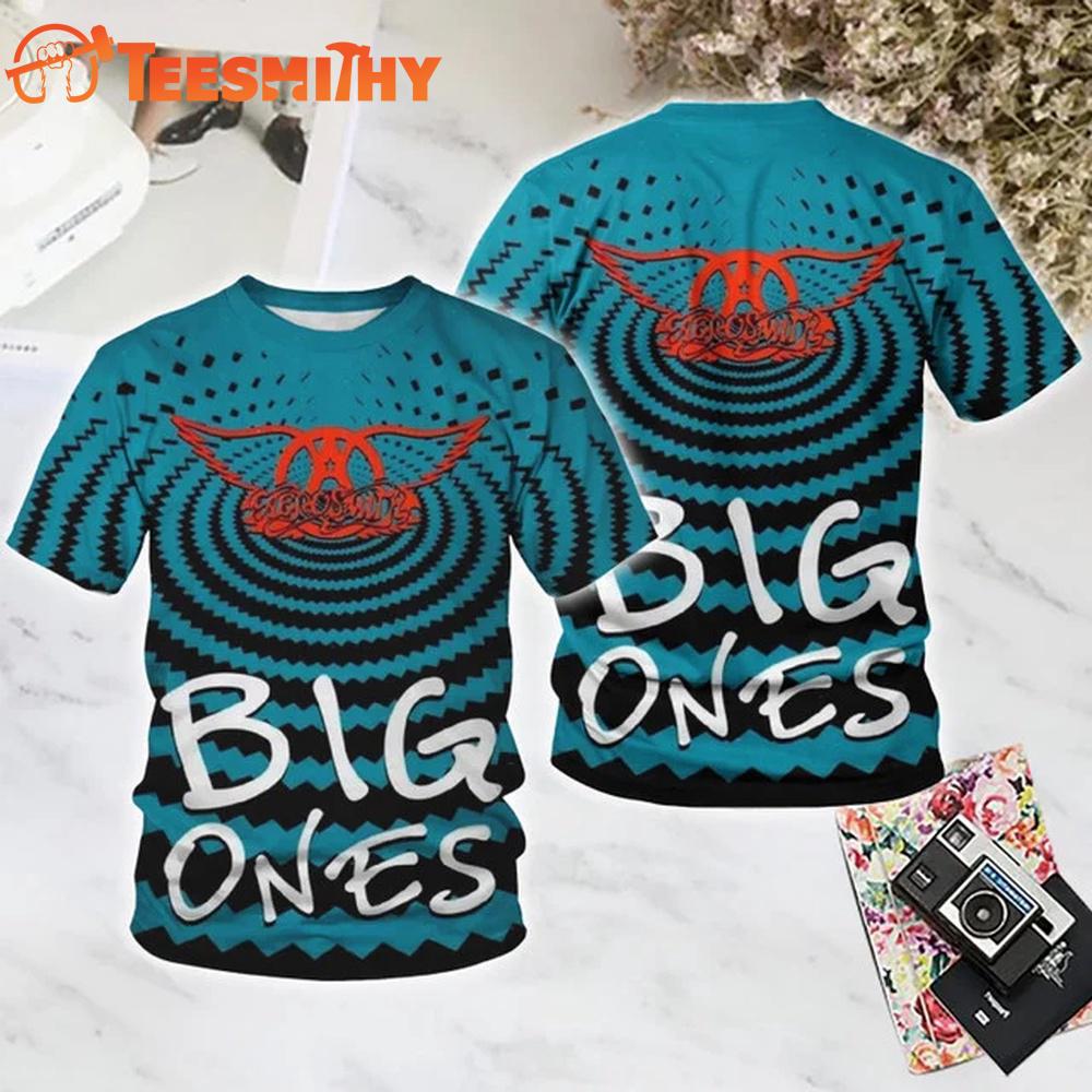 Aerosmith Big Ones All Over Printed T Shirt