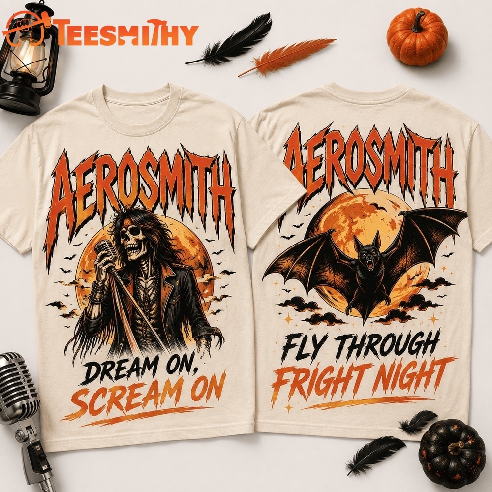 Aerosmith Dream On Scream On Fright Night 3D Shirt