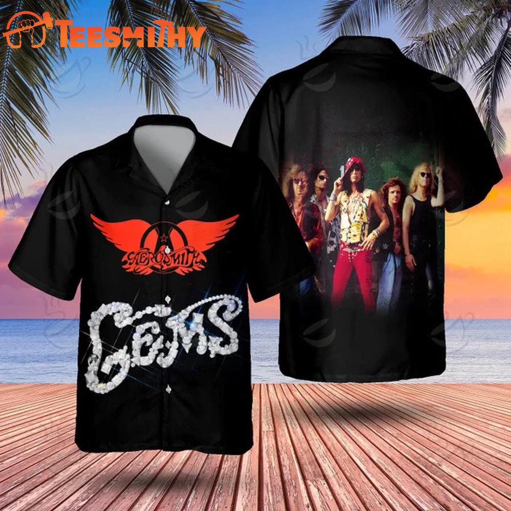 Aerosmith GEMS Hawaiian Shirt