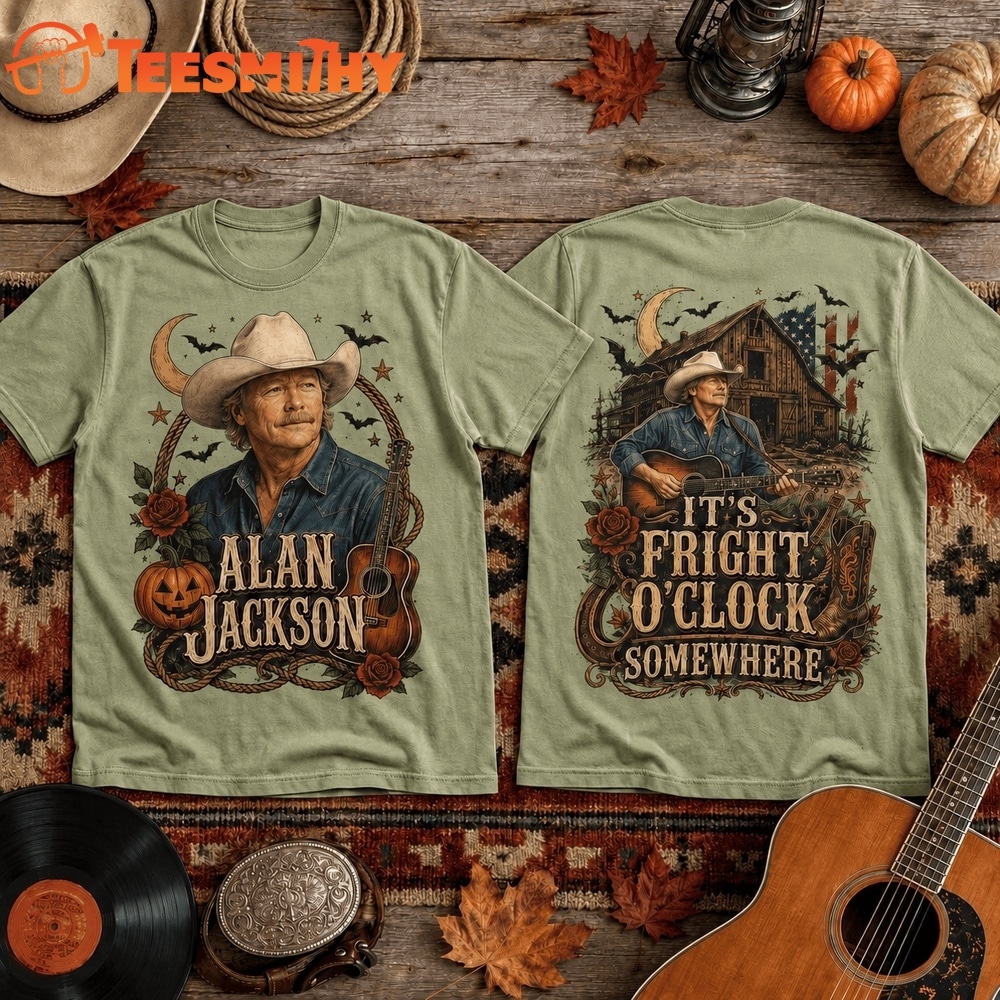 Alan Jackson Southern Porch Boo Crew 3D Shirt