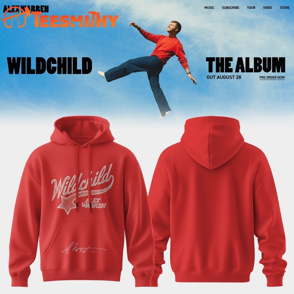 Alex Warren’s Little Orphan Alex Tour 2026 Hoodie