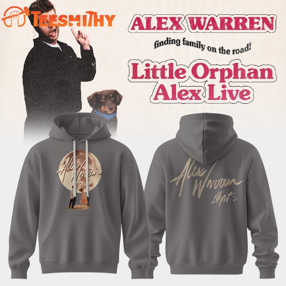 Alex Warren’s Little Orphan Alex Tour 2026 Limited Edition Hoodie