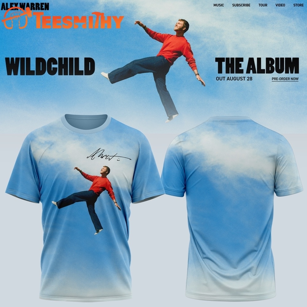 Alex Warren’s Little Orphan Alex Tour 2026 Signature T Shirt