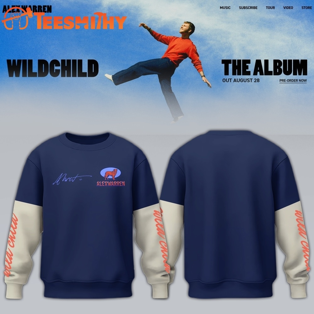 Alex Warren’s Little Orphan Alex Tour 2026 Sweatshirt