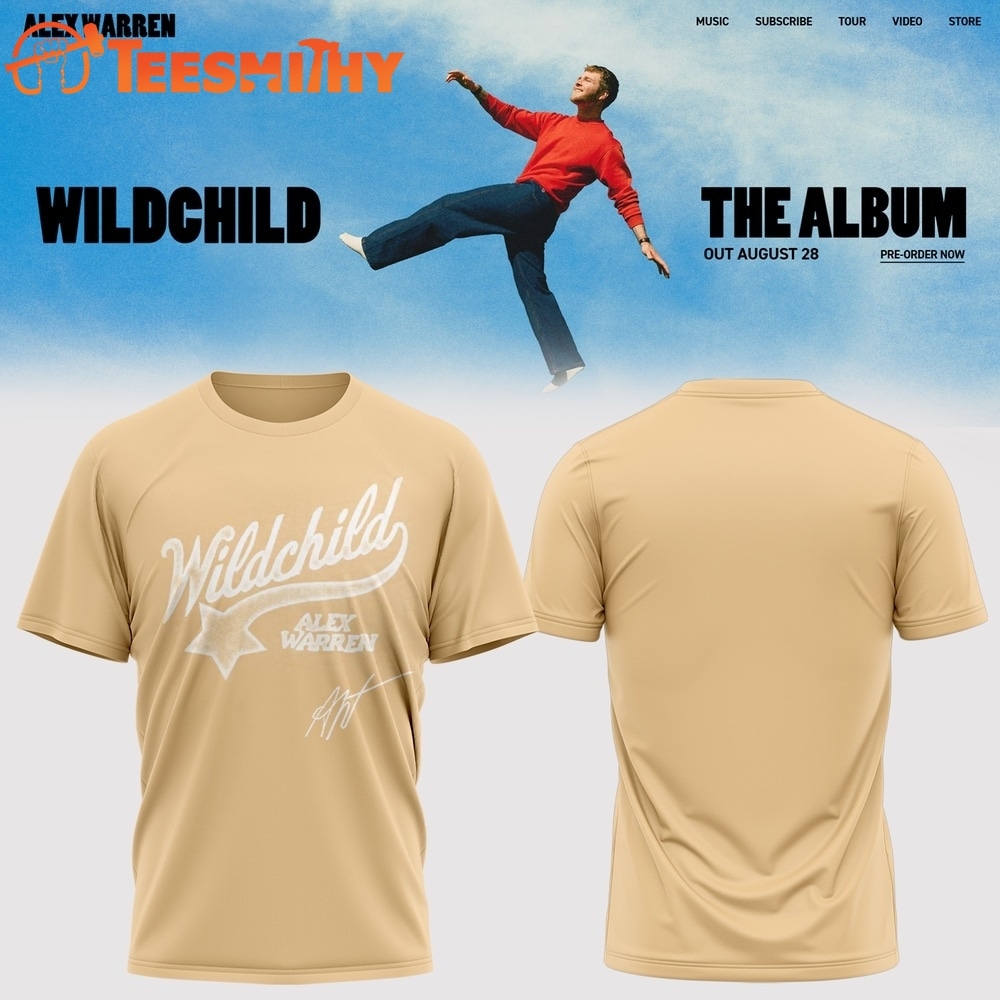 Alex Warren’s Little Orphan Alex Tour 2026 T Shirt