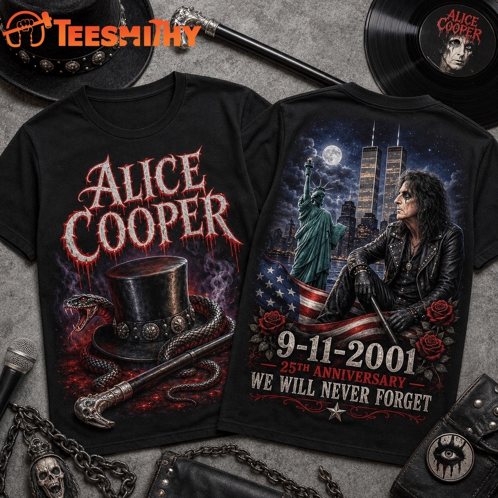 Alice Cooper 911 Memorial 25th Anniversary 3D Shirt