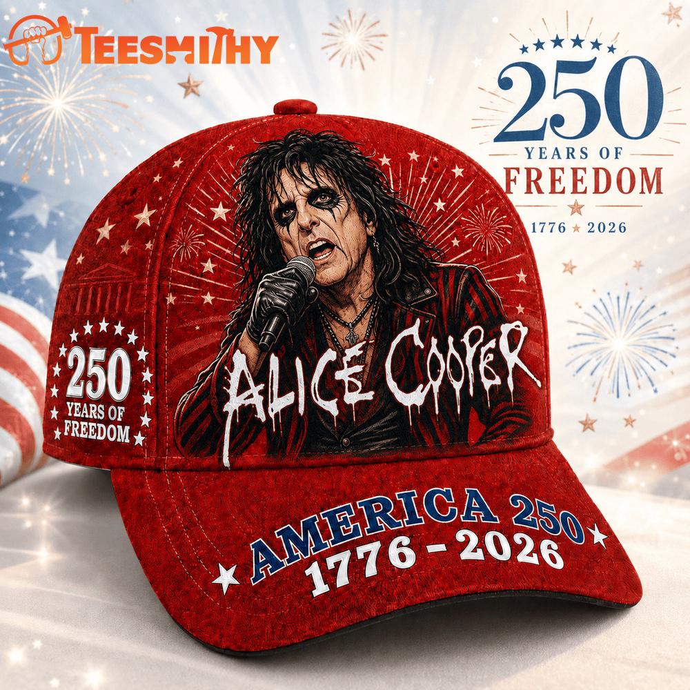 Alice Cooper America 250 Years Of Freedom Classic Cap