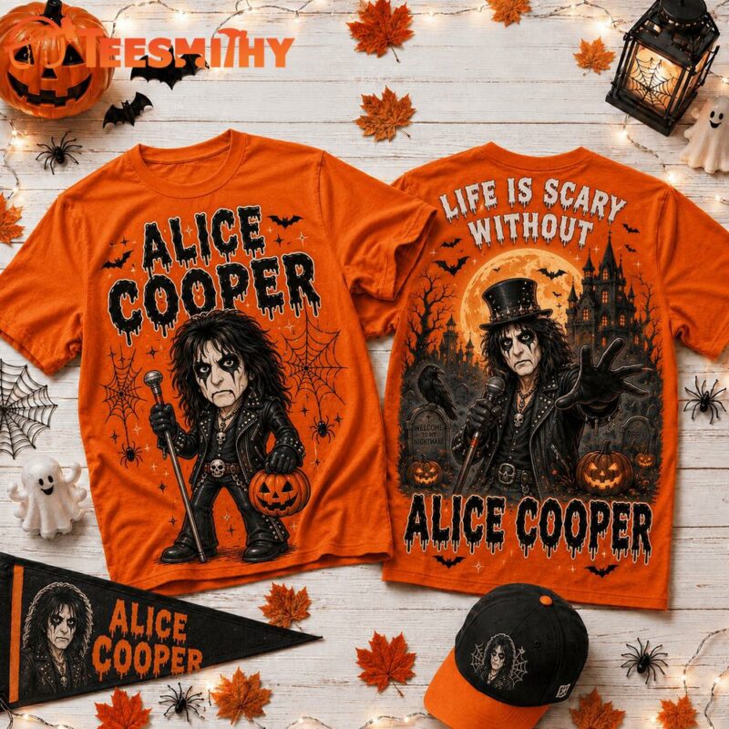 Alice Cooper Halloween 2026 New Design 3D Shirt