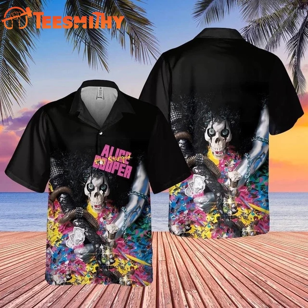 Alice Cooper Hey Stoopid Hawaiian Shirt