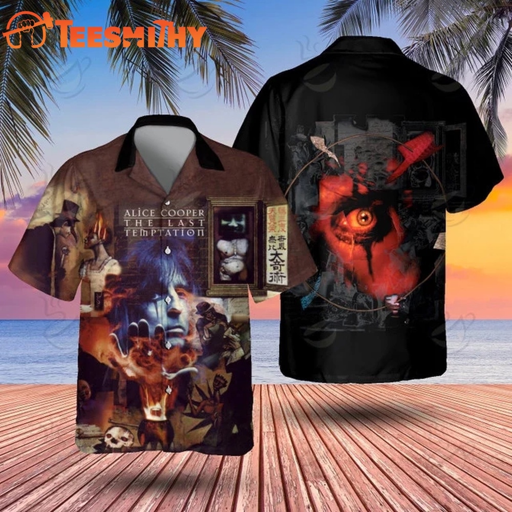 Alice Cooper LAST TEMPTATION Hawaiian Shirt